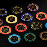 (オリジナルデザイン)ポーカーチップクレイ製 ミニマムロット300枚