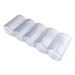 (現品)透明チップラック 43mmサイズチップ用 アクリル製 100枚収納可能