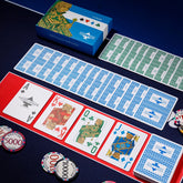 (現品)四色ポーカートランプ ポーカーサイズ PVC製