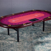 (ラシャオリジナルデザイン) 足折りたたみ式 ポーカーテーブル150cm