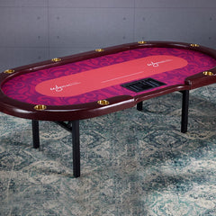 (ラシャオリジナルデザイン) 足折りたたみ式 ポーカーテーブル150cm