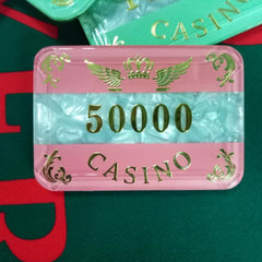 (現品) プレートチップ 透明アクリル製