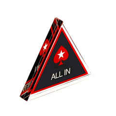 (現品)娯楽道具 高透過度ガラス製 オールインワン カードホルダー Mサイズ 三角形