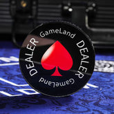 (現品)娯楽道具 水晶製 カードホルダー 黒色