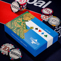 (現品)四色ポーカートランプ ポーカーサイズ PVC製