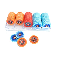 (現品)チップラック透明アクリル製 39mmチップ収納チップ収納ケース 100枚収納