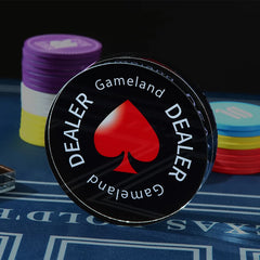 (現品)娯楽道具 水晶製 カードホルダー 黒色