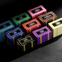 (オリジナルデザイン) プレートチップクレイ製 ミニマムロット100枚