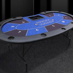 (ラシャオリジナルデザイン) ポーカーテーブル足折り畳み式220cm