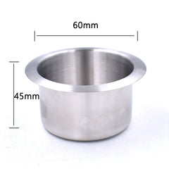 (現品)娯楽トランプテーブル用 ステンレス製 ドリンクホルダー