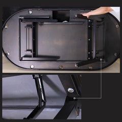 (ラシャオリジナルデザイン) 足折りたたみ式 ポーカーテーブル150cm