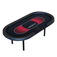 (現品)足折りたたみ式ポーカーテーブル カードゲーム用 コンパクト収納 持ち運び便利