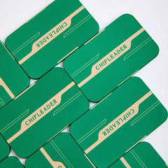 (現品)10枚セット 長方形セラミックポーカーチップ 無額面 テキサスホールデム 公式戦対応