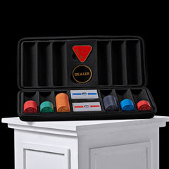 (現品)300枚/500枚 高級EVA製 テキサスホールデム チップケース 携帯用 ポーカー収納ボックス