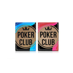 (現品)2個セット PVC ワイドサイズ ポーカーカード ビッグナンバー カジノ用 丈夫で長持ち