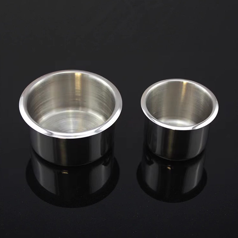 （現品）娯楽トランプテーブル用 ステンレス製 ドリンクホルダー