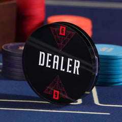 （現品）娯楽道具 水晶製 カードホルダー ピラミッド 黒色