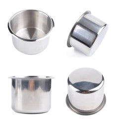 （現品）娯楽トランプテーブル用 ステンレス製 ドリンクホルダー