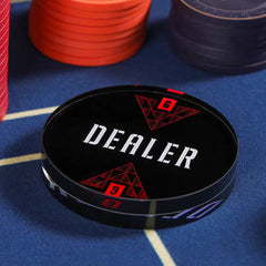 （現品）娯楽道具 水晶製 カードホルダー ピラミッド 黒色