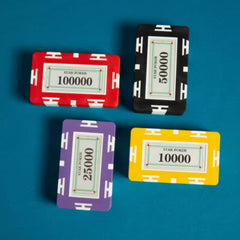 （オリジナルデザイン）  プレートチップABS製　ミニマムロット200枚