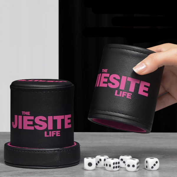 （現品）5個セット サイコロカップセット 静音設計 飲み会ゲーム 高級仕様 バー用品 不正防止